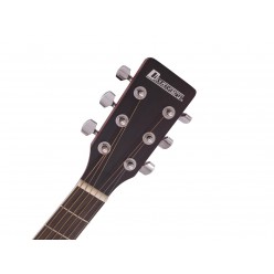 DIMAVERY JK-510 Western guitar, cutaway, grained